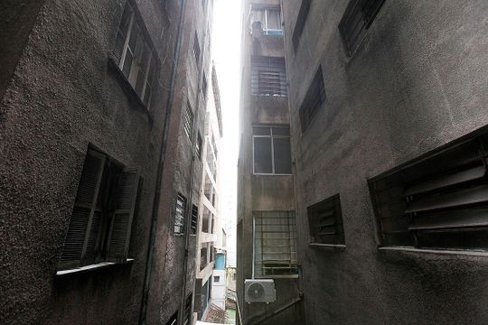 Quarto Suíte Vista de apartamento à venda com 1 quarto, 34m² em Centro Histórico, Porto Alegre