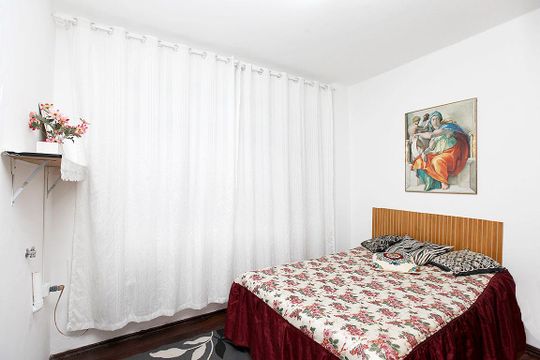 Quarto Suíte de apartamento à venda com 1 quarto, 34m² em Centro Histórico, Porto Alegre