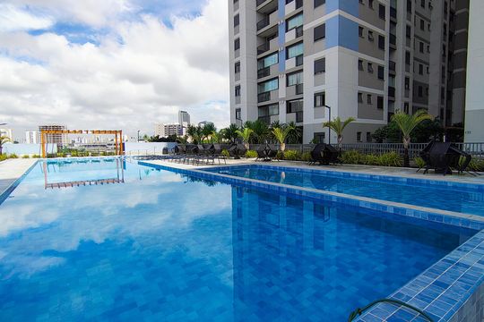 Piscina de apartamento à venda com 2 quartos, 53m² em Centro, Osasco