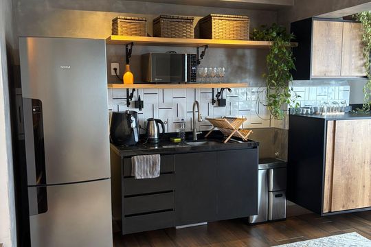 Cozinha de apartamento para alugar com 2 quartos, 50m² em Brás, São Paulo