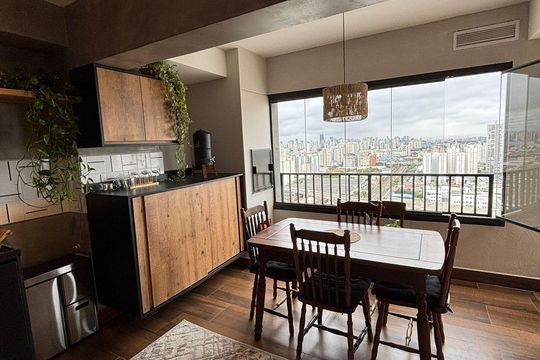Sala de apartamento para alugar com 2 quartos, 50m² em Brás, São Paulo