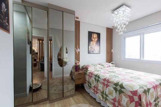Quarto  de apartamento para alugar com 1 quarto, 50m² em Vila Jacuí, São Paulo