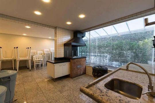 Área comum - Churrasqueira de apartamento para alugar com 3 quartos, 94m² em Vila Clementino, São Paulo