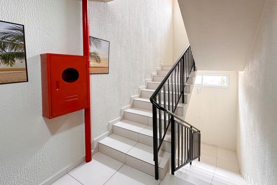 Hall social de apartamento para alugar com 2 quartos, 64m² em Ingleses do Rio Vermelho, Florianópolis