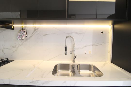 Cozinha de apartamento à venda com 1 quarto, 140m² em Usina Piratininga, São Paulo