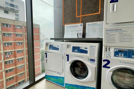 Lavanderia de kitnet/studio à venda com 1 quarto, 28m² em Pinheiros, São Paulo