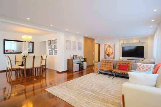Sala de apartamento à venda com 4 quartos, 280m² em Tatuapé, São Paulo