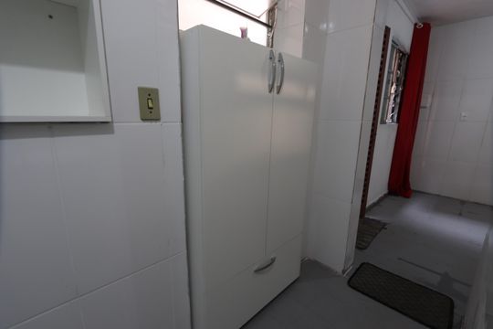 Cozinha de casa para alugar com 1 quarto, 40m² em Jardim Vila Formosa, São Paulo
