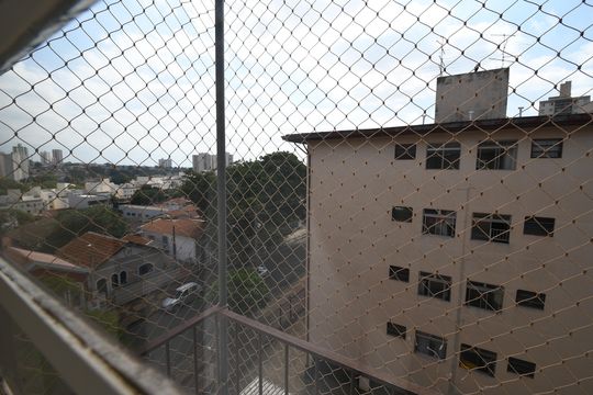 Sala - Vista de apartamento à venda com 2 quartos, 76m² em Vila Industrial (campinas), Campinas