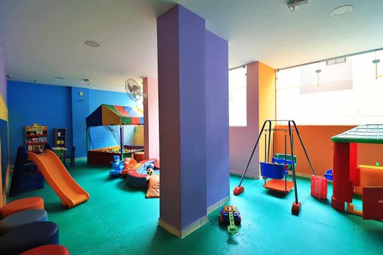 Área comum - Brinquedoteca de apartamento à venda com 2 quartos, 54m² em Vila Alpina, Santo André