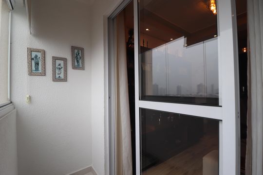 Varanda de apartamento à venda com 2 quartos, 54m² em Vila Alpina, Santo André