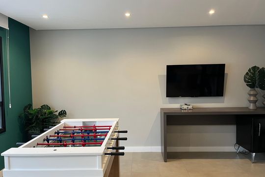 Sala de Jogos de kitnet/studio à venda com 1 quarto, 36m² em Pompeia, São Paulo