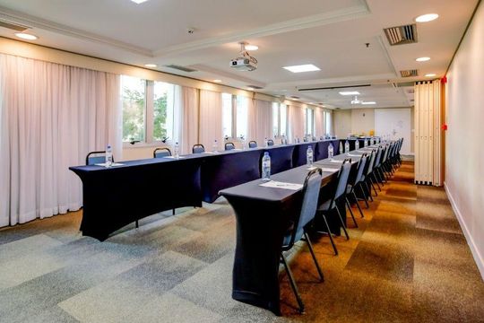 Área Comum - Sala de Eventos de apartamento para alugar com 1 quarto, 32m² em Pinheiros, São Paulo