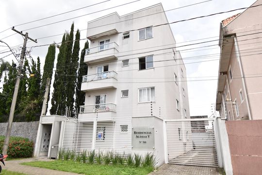 Fachada de apartamento para alugar com 2 quartos, 58m² em Cidade Jardim, São José dos Pinhais