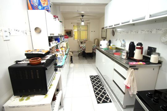 Cozinha - Armários de apartamento à venda com 2 quartos, 119m² em Irajá, Rio de Janeiro