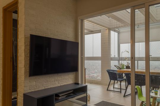 Sala de apartamento à venda com 3 quartos, 128m² em Nova Petrópolis, São Bernardo do Campo