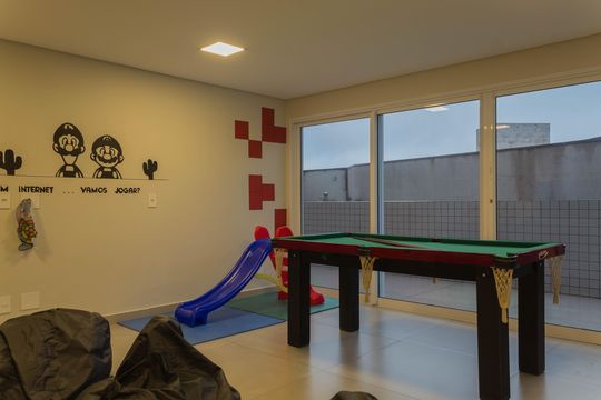 Área comum de apartamento à venda com 3 quartos, 128m² em Nova Petrópolis, São Bernardo do Campo