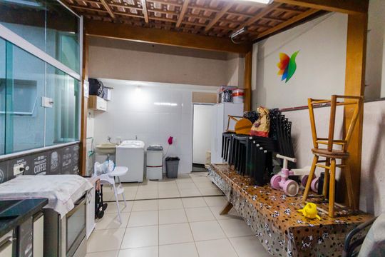 Área comum de apartamento à venda com 2 quartos, 100m² em Jardim Santo Alberto, Santo André