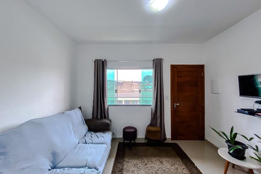 Sala de apartamento à venda com 2 quartos, 45m² em Chácara Mafalda, São Paulo
