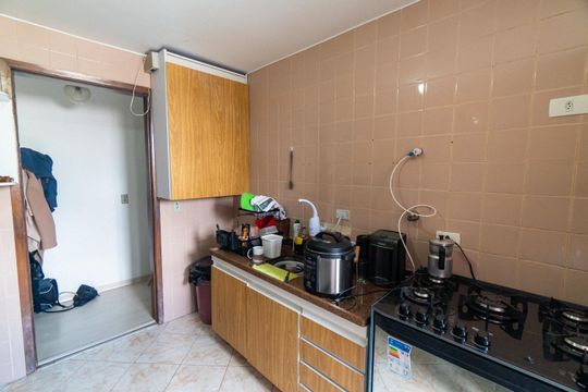 Cozinha de apartamento à venda com 2 quartos, 56m² em Vila Santa Catarina, São Paulo