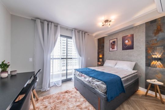 Kitnet/Studio à venda com 1 quarto, 27m² em Santo Amaro, São Paulo