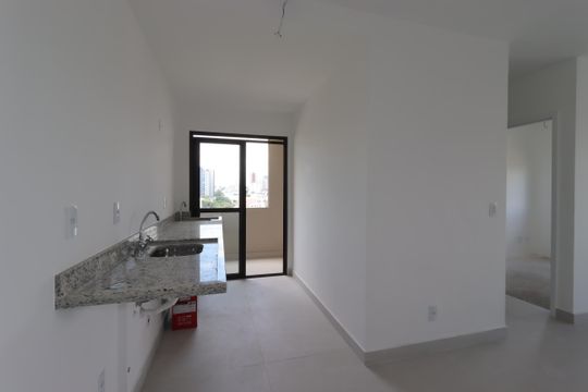 Cozinha de apartamento à venda com 2 quartos, 55m² em Parque das Nações, Santo André