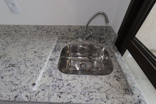 Área de Serviço - Tanque de apartamento à venda com 2 quartos, 55m² em Parque das Nações, Santo André