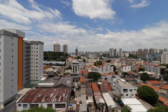 Vista do Quarto de apartamento à venda com 2 quartos, 55m² em Parque das Nações, Santo André