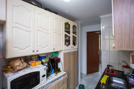 Cozinha de apartamento à venda com 2 quartos, 44m² em Conceição, Diadema