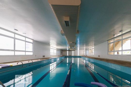 Área comum - Piscina Coberta  de apartamento à venda com 2 quartos, 57m² em Jaguaré, São Paulo