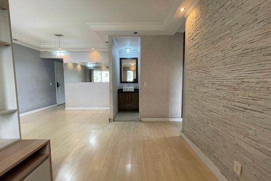 Sala de apartamento à venda com 2 quartos, 57m² em Jaguaré, São Paulo
