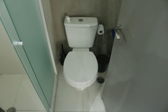 Banheiro de apartamento à venda com 1 quarto, 34m² em Perdizes, São Paulo