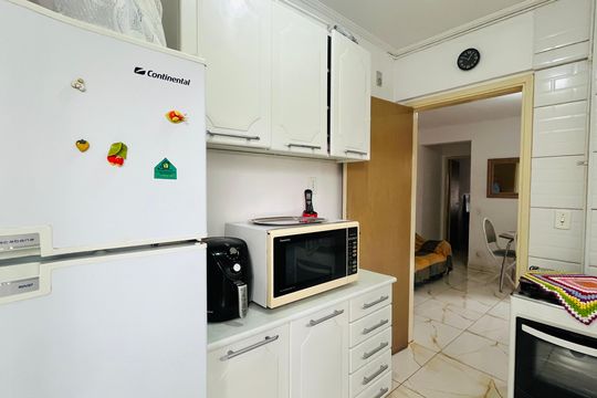 Cozinha de apartamento para alugar com 1 quarto, 62m² em Conceicao, Campinas