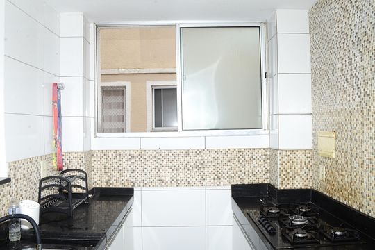 Cozinha de apartamento para alugar com 2 quartos, 83m² em São Gabriel, Belo Horizonte