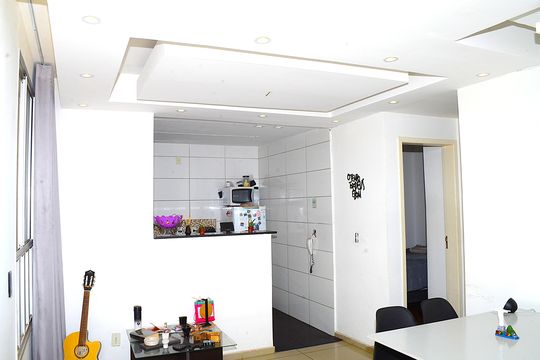 Sala de apartamento para alugar com 2 quartos, 83m² em São Gabriel, Belo Horizonte