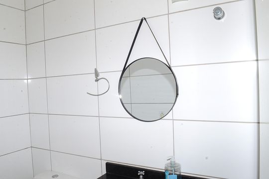 Banheiro Social de apartamento para alugar com 2 quartos, 83m² em São Gabriel, Belo Horizonte