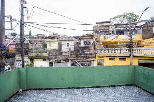 Varanda Casa 1 de casa à venda com 7 quartos, 504m² em Vila Nogueira, Diadema