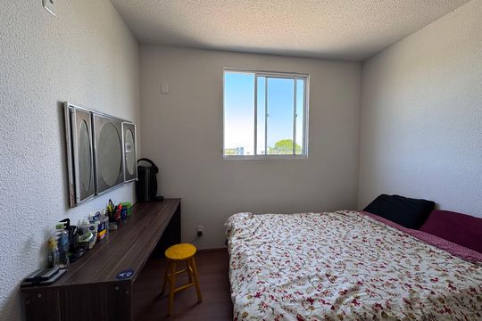 quarto 1 de apartamento à venda com 2 quartos, 45m² em Feitoria, São Leopoldo