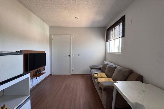 sala de apartamento à venda com 2 quartos, 45m² em Feitoria, São Leopoldo