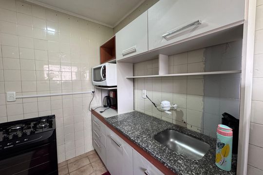 Cozinha de apartamento à venda com 2 quartos, 54m² em Rio dos Sinos, São Leopoldo