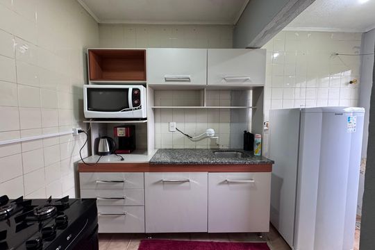 Cozinha de apartamento à venda com 2 quartos, 54m² em Rio dos Sinos, São Leopoldo