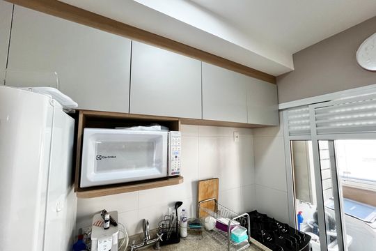 Cozinha de apartamento à venda com 2 quartos, 60m² em Limão, São Paulo