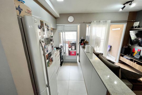 Cozinha de apartamento à venda com 2 quartos, 60m² em Limão, São Paulo