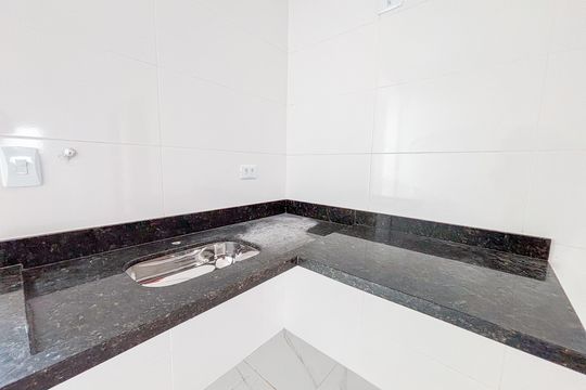 Sala/Cozinha de apartamento para alugar com 2 quartos, 83m² em Jardim Maringa, São Paulo