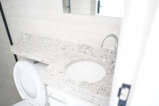 Banheiro de apartamento à venda com 2 quartos, 40m² em Alto da Mooca, São Paulo