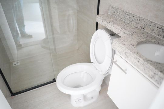 Banheiro de apartamento à venda com 2 quartos, 40m² em Alto da Mooca, São Paulo