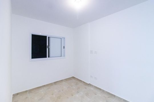 Suíte  de apartamento para alugar com 2 quartos, 57m² em Boqueirão, Praia Grande