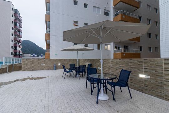 Área comum de apartamento para alugar com 2 quartos, 57m² em Boqueirão, Praia Grande