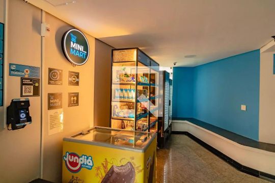 Área comum - Mercado de apartamento à venda com 3 quartos, 75m² em Campo Belo, São Paulo