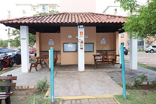 Área comum - Churrasqueira de apartamento à venda com 3 quartos, 67m² em Humaitá, Porto Alegre